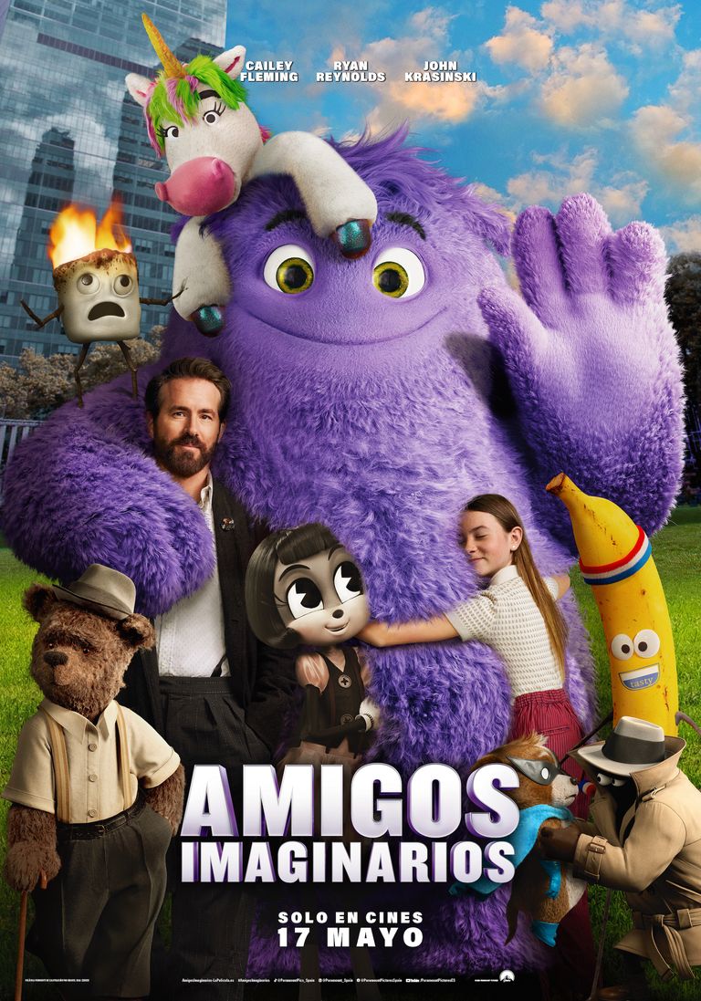 Amigos imaginarios, una pelicula con mucho y poco que decir...